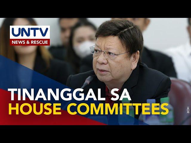 Rep. Marcoleta, tinanggal ang membership sa ilang House committee