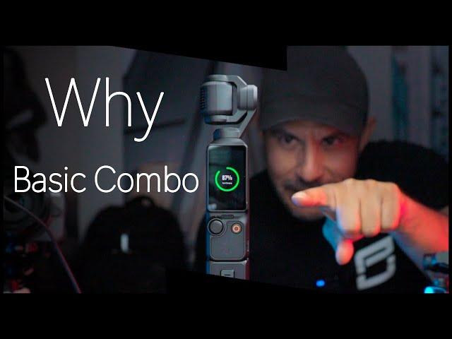 DJI POCKET 3 Basic Combo over the Creator Combo. Why.