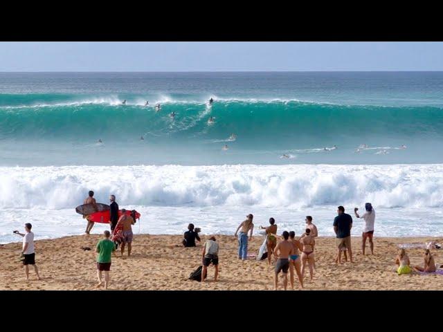 CRAZY OPENING DAY AT PIPELINE & DISASTER AT SUNSET PRO!