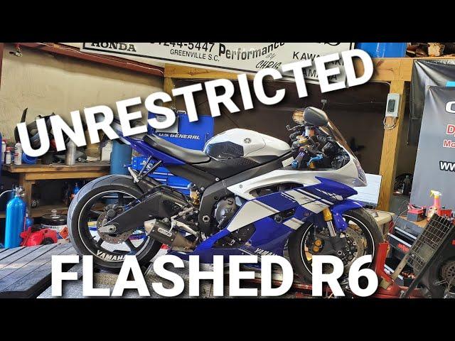 Yamaha R6 UNRESTRICTED ECU Flash and Dyno Tune NO MORE RESTRICTIONS - MOORE MAFIA