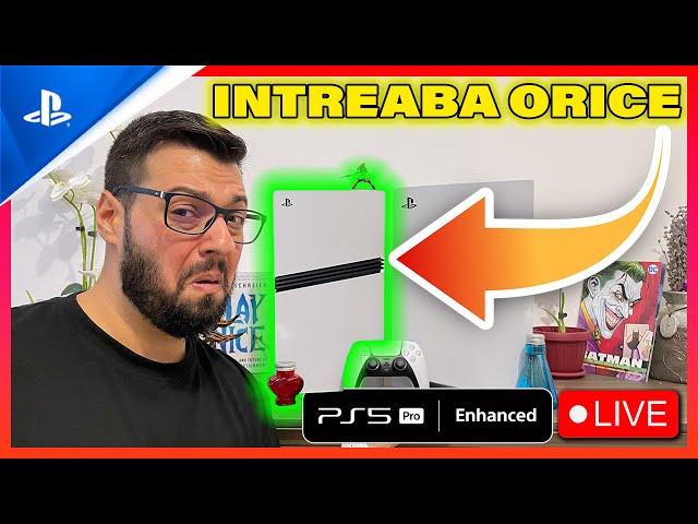 PS5 PRO Live Gameplay - Testam Jocuri Noi