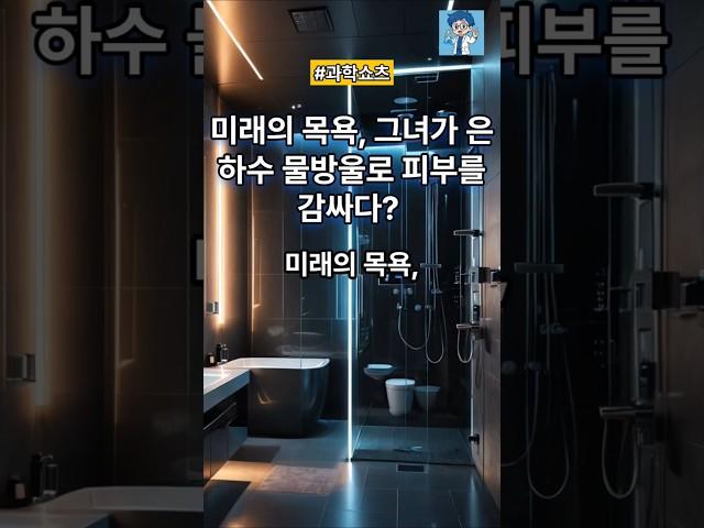 미래의 목욕, 그녀가 은하수 물방울로 피부를 감싸다? #지식 #이슈 #과학쇼츠 #올바른정보 #상식적인 #과학상식 #과학