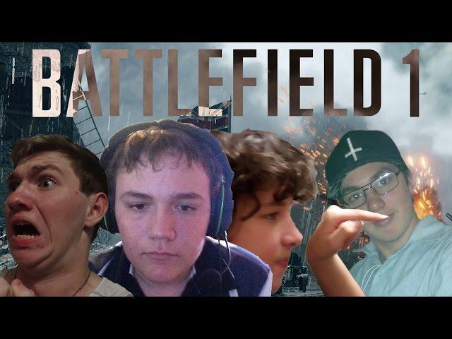 WE'RE SANE! I SWEAR! | Battlefield 1 #2 (ft. Angus, Rohan & Bailey)