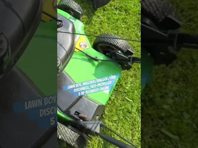 Lawn Boy, self-propelled, 5 hp Tecumseh engine.
