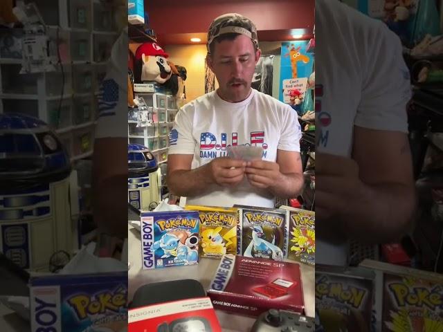 Gotta Catch All the Mail-In Trades #gamestore #pokemon #gameboy #gba #funko #pops #games #retro