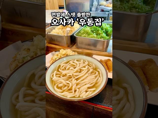 현지인 오사카 우동매니아들이 꼭 거쳐가는 우동맛집