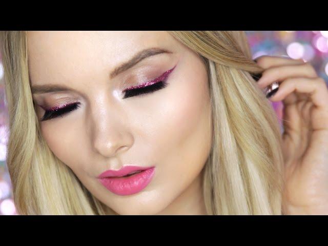 Easy Glam Pink Makeup Tutorial // MyPaleSkin