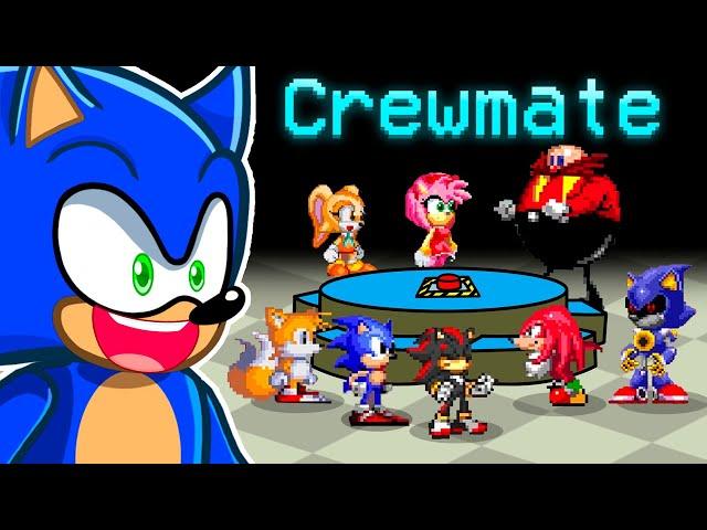 What If SONIC CHARACTERS Played AMONG US?!