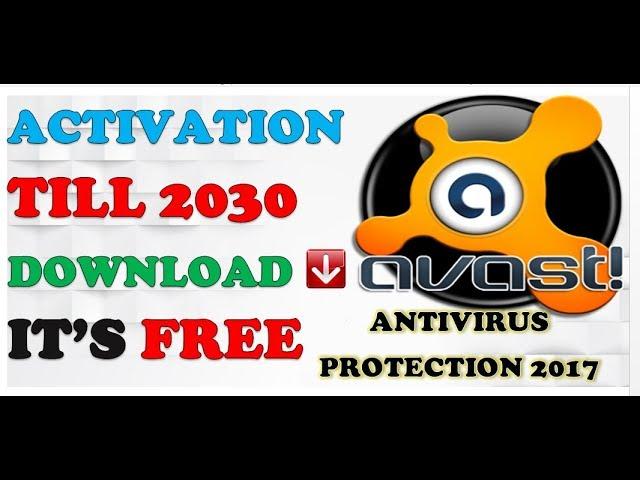 AVAST PRO ANTIVIRUS  2017   | Active License till 2030 | 100% SUCCESS | GET SMART