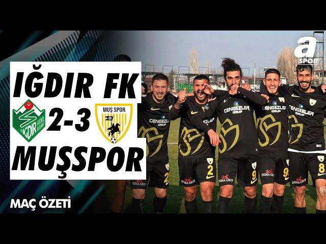 Iğdır FK 2-3 Muşspor | MAÇ ÖZETİ | Ziraat Türkiye Kupası 4. Tur Maçı | 03.12.2024