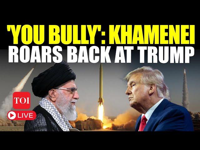 Iran Vs US Nuclear FIGHT LIVE | Khamenei Snubs Trump's Talks Offer, Lambasts 'Bully' US