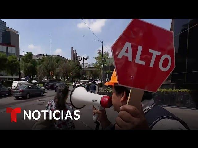 Realizan simulacro en México para conmemorar terremotos | Noticias Telemundo