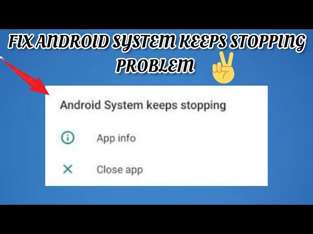 Fix Android System Keeps Stopping Problem|| TECH SOLUTIONS BAR