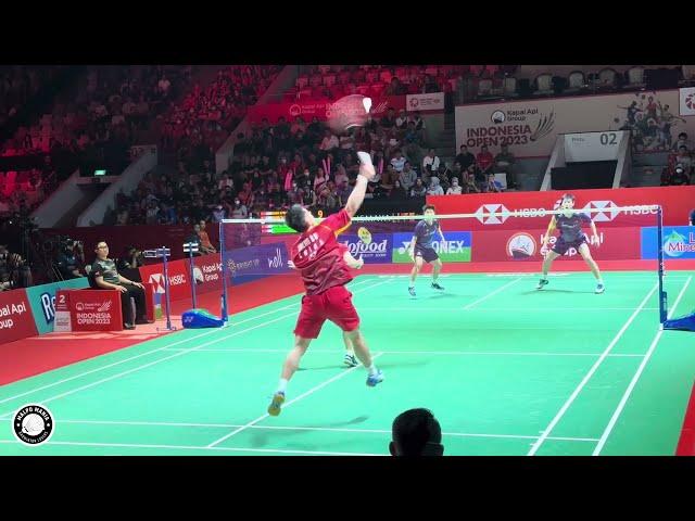 Zheng SIWEI/ Huang YAQIONG Vs Feng YANZHE/ Huang DONGPING | Indonesia Open 2023 SF - NICE ANGLE