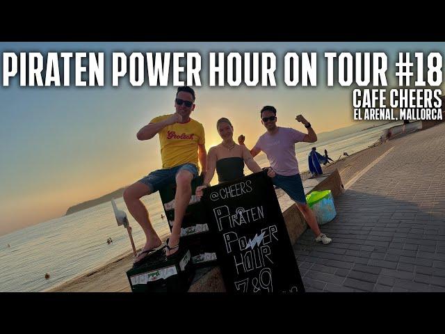 PIRATEN POWER HOUR ON TOUR #18 | EL ARENAL, MALLORCA - SPANJE