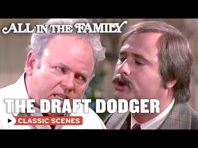 The Bunkers Host A Draft Dodger | All In The Family