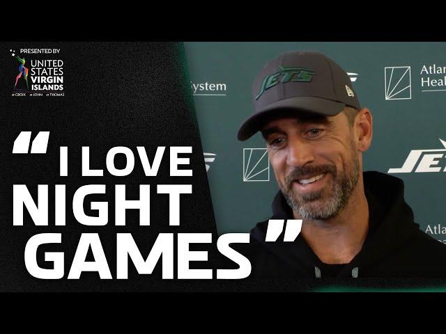 Aaron Rodgers Press Conference (9/17) | New York Jets