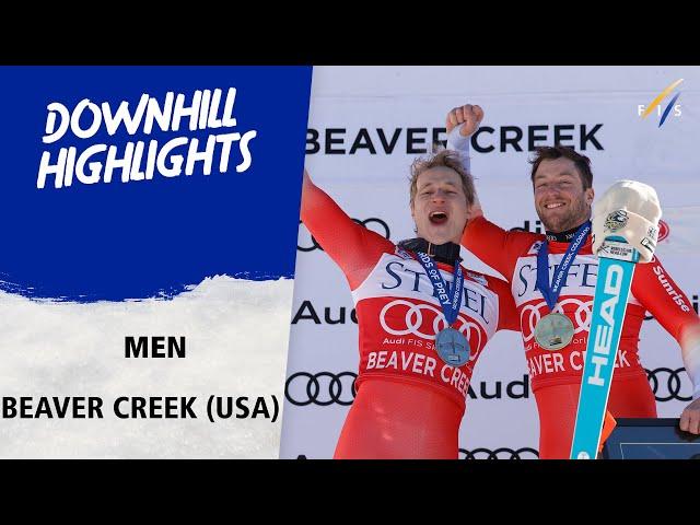 Murisier pips Odermatt for top spot in Beaver Creek Downhill | FIS Alpine World Cup 24-25