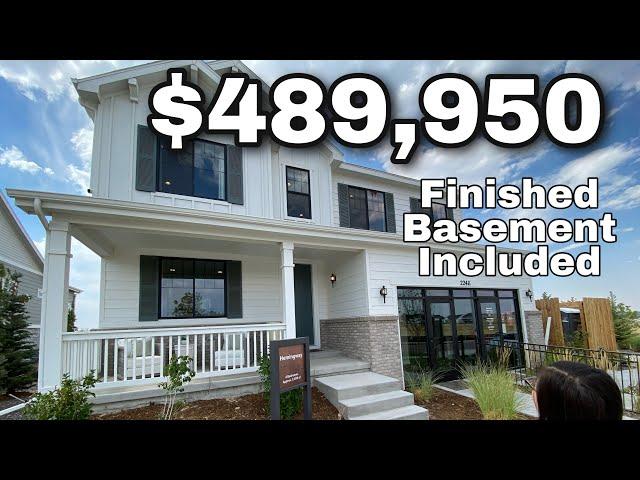 Affordable Colorado Home Tours |  VILLAS AT INSPIRATION Aurora | Richmond Homes Hemingway and Avril