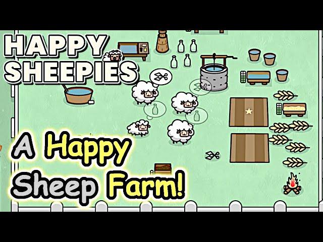 Let's Make A Sheep Farm In This NEW Cozy Farm Roguelite! | Happy Sheepies