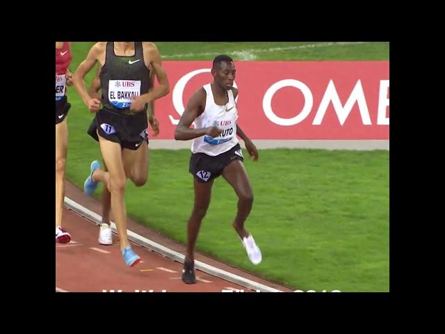 Weltklasse Zürich 2018: Conseslus Kipruto - 3000m Steeple - Diamond League Champion