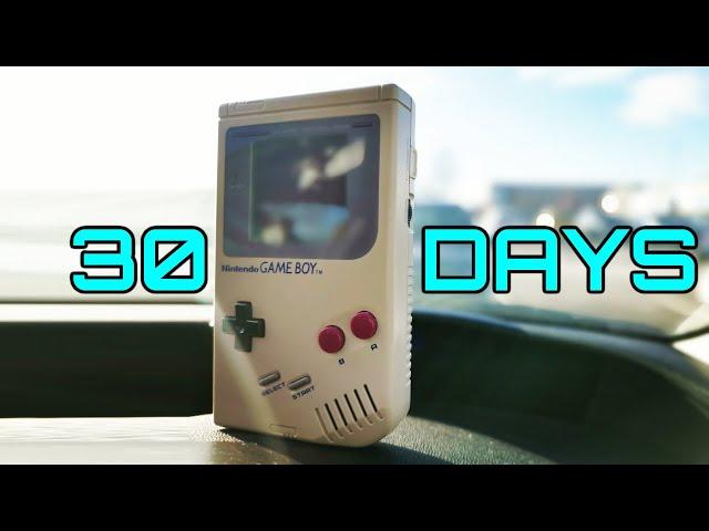 I Played Only Gameboy For 30 Days