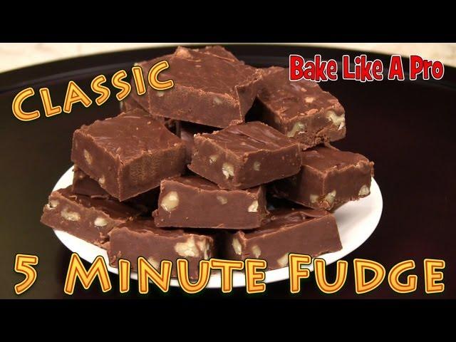 Classic 5 Minute Fudge Recipe !