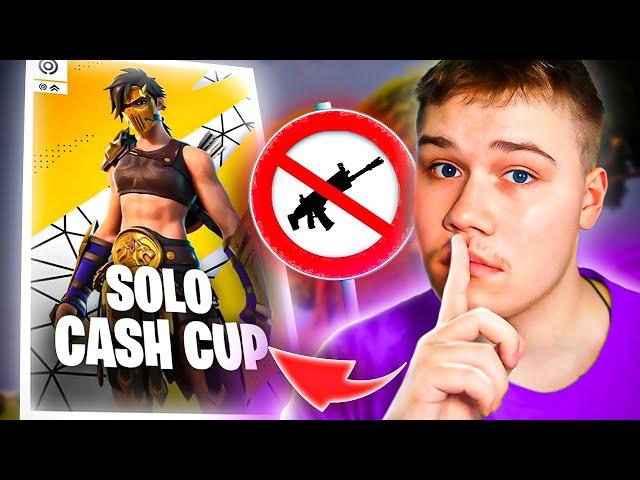 ICH spielte den SOLO CASH CUP aber OHNE WAFFEN!  (QUALED)