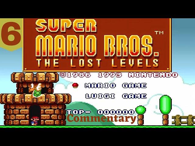 Many Attempts at Castle 6 - Super Mario Bros. The Lost Levels Part 6