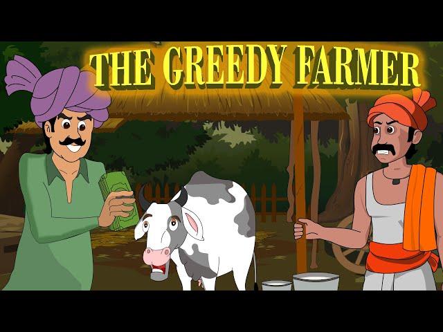 The Greedy Farmer | Mahacartoon Tv English | English Cartoon | English Moral Stories | English Story