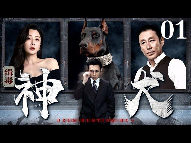 【2024电视剧】缉毒神犬 01｜缉毒神犬白白屡立大功成毒枭眼中钉，识破犯罪计谋截获上百斤毒品(涉案/反毒)