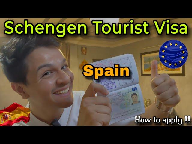 SPAIN SCHENGEN TOURIST VISA | How to apply | Appointment | Complete Guide