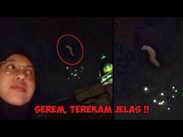 Real Serem banget‼️Pocong Terbang di atas Masjid - 10 Penampakan hantu Nyata yang bikin merinding