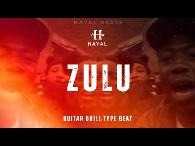 Fivio Foreign Type Beat - "ZULU" | Guitar Drill Type Beat 202