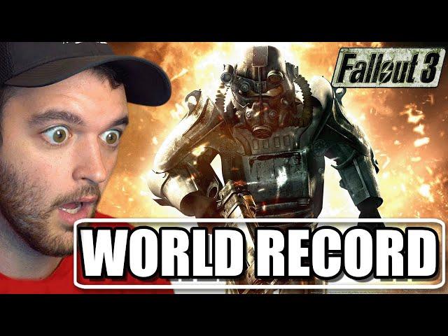 WORLD RECORD "FALLOUT 3" SPEEDRUN EXPLAINED BY SPEEDRUNNER!