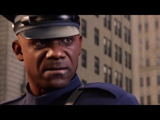 Spider Man Ps4 - Jefferson Davis The Super Cop - All Scenes