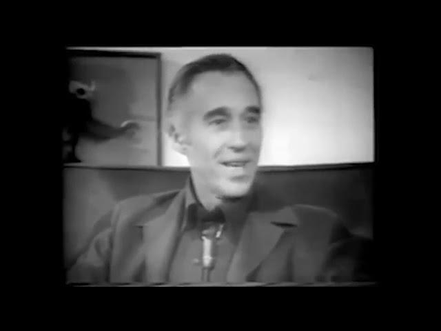 Christopher Lee discusses Black Magic in 1975