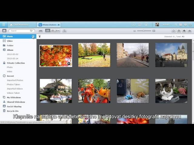 QNAP Turbo NAS - QTS 4.0 For Home Entertainment (with Czech caption)