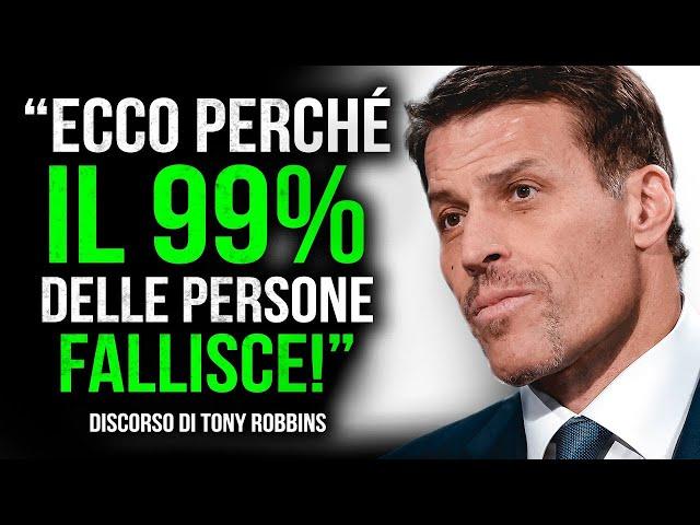 Tony Robbins spiega come CAMBIARE MENTALITÀ! Il discorso che ti aprirà la mente.