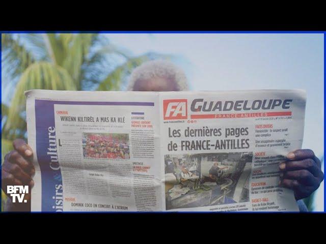 "C’est inimaginable", pour une rédactrice en chef de France-Antilles après la mort du journal