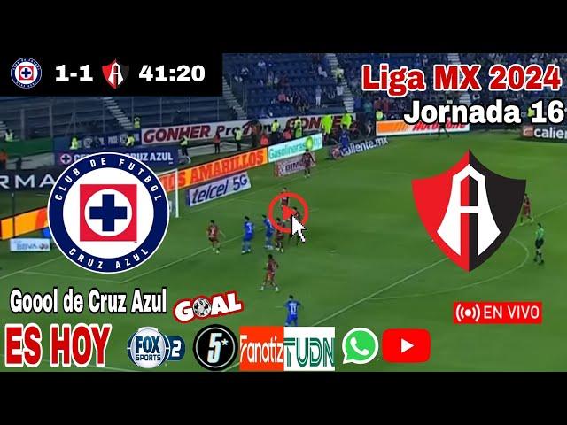 Cruz Azul vs. Atlas en vivo, donde ver, a que hora juega Cruz Azul vs. Atlas Liga MX 2024