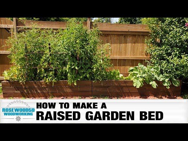 How To Make A Raised Garden Bed