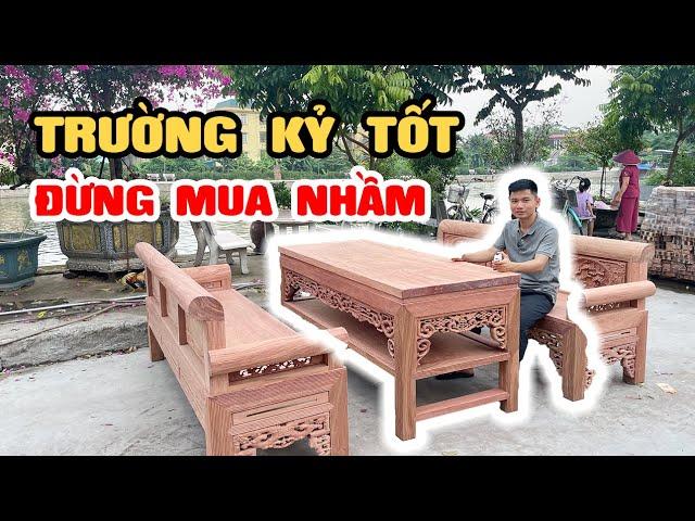 Chọn Mua Trường Kỷ Gỗ Nào Tốt Nhất ? Đừng Để " MUA NHẦM " Rồi Mất Tiền Oan | Đồ Gỗ Thành Khuyên