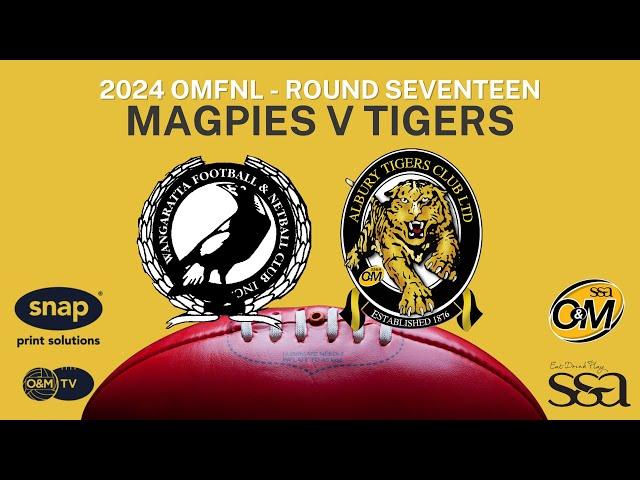 2024 R17 - Magpies v Tigers