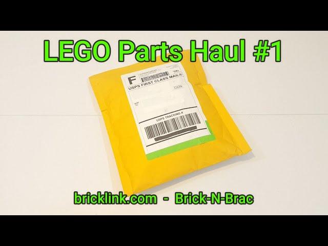 LEGO Parts Haul #1 - bricklink.com - Brick-N-Brac