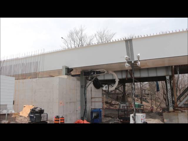 Burgoyne Bridge launch