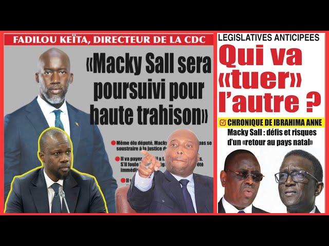 Revue de presse mame khalifa Lundi 14 octobre 2024