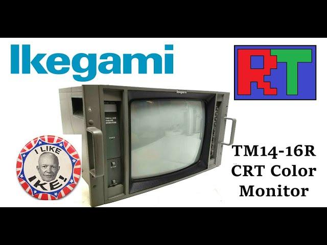 Ikegami TM14-16R Color Monitor - Restored