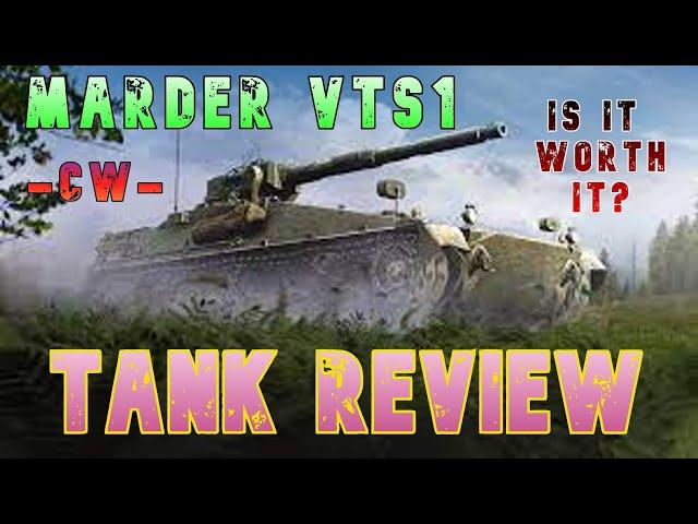 Marder VTS1 Is It Worth it? Tank Review -CW- ll Wot Console - World of Tanks Modern Armor