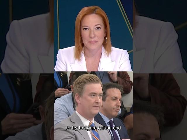 Jen Psaki offers her own answers to questions asked of WH press sec. Karoline Leavitt